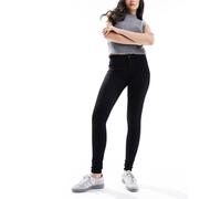 ONLY - Royal - Jeans skinny neri con vita normale-Nero S L32