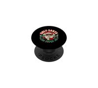 Only Santa Can Judge Me Scherzi natalizi, risate PopSockets PopGrip Adesivo