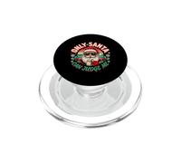 Only Santa Can Judge Me Scherzi natalizi, risate PopSockets PopGrip per MagSafe