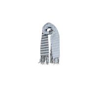 ONLY - Sciarpa a Righe Pied-de-Poule - - Accessories - Donna - Blu - ONE SIZE