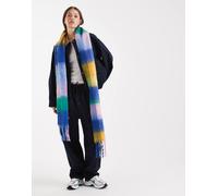 ONLY - Sciarpa morbida blu a quadri One Size