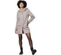 ONLY Sedona Light Coat OTW Noos Impermeabile Donna, Marrone (Noce), X-Small