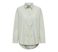 ONLY Shirt Onloregon Alva LS Reg-Maglietta Noos Wvn, Celadon Green, M Donna