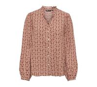 Only Shirt Onlraya L/S-Maglietta Wvn, Hennè Bruciato, XS Donna