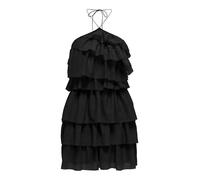 ONLY Short Dress Jrs Onlcarley-Abito Corto in Tulle, S/L, Nero, M Donna