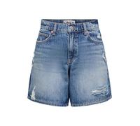 Only Short Onlmilton MW Destroy-Pantaloncini DNM Noos, Media Blu Denim, S Donna