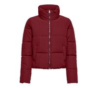 ONLY Short Puffer Jacket Otw Onldolly-Giacca a Maniche Corte, Cabernet, S Donna