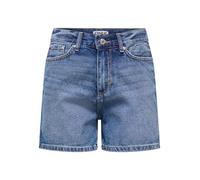 ONLY Shorts Onlella MW-Pantaloncini Tai DNM, Media Blu Denim, S Donna