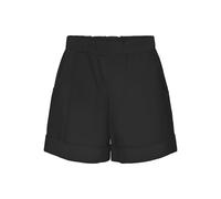 ONLY Shorts Onllowa Ptm-Pantaloncini, Nero, XS Donna