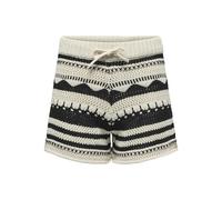ONLY Shorts Onlmerida Life MW Pantaloncini Knt, Natur, S Donna
