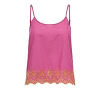 ONLY Singlet Onllou Life EMB-Canottiera Ptm, Fucsia Viola, XL Donna