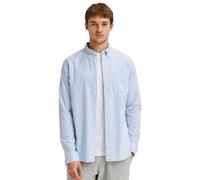 Only Slhregrick-Ox Flex Shirt da Uomo LS W Noos, Skyway/Strisce: Strisce, 3XL