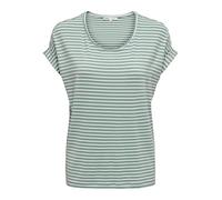 ONLY Solo Maglia a Righe Donna con Scollo Rotondo, Manica Corta