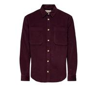 ONLY & SONS 2pkt Washd Cord LS Shirt Onsalp RLX-Maglietta a Coste lavate, 2 Pezzi, Colore: Noos, Port Royale, L Uomo