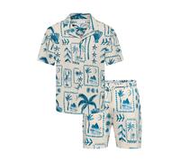 Only & Sons Abito da casa 'ONSPIERO' navy / azzurro / blu chiaro / offwhite Uomo Only & Sons L