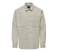 Only & Sons Camicia 'ONSAlp' camello, Taglia M