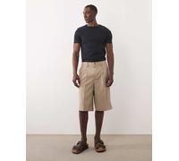 ONLY & SONS - Bermuda sartoriali ampi beige-Neutro S