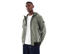 ONLY & SONS - Bomber softshell grigio con zip M
