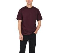 Only & Sons Bordeaux Organic Cotton T-Shirt - IT52 | XL