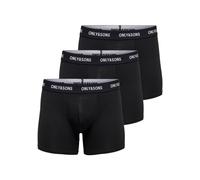 Only & Sons Boxer 'ONSFitz' nero / offwhite Uomo Only & Sons S