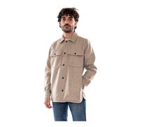 ONLY & SONS - Camicia a maniche lunghe Onsash Ovr Woolen Look con tasca - - Jackets - Uomo - Beige - L