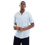 ONLY & SONS - Camicia blu chiaro squadrata con colletto a rever XS