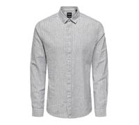 ONLY & SONS Camicia da Uomo, Navy Scuro, XXL