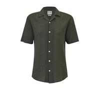 ONLY & SONS Onscaiden Life SS Solid Resort Linennoos da Uomo, Kambaba, XS
