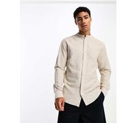 ONLY & SONS ONSCAIDEN Solid - Camicia da Uomo per Il Tempo Libero - Slim Fit XS S M L XL XXL, Cincillà, S