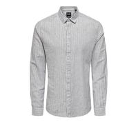 ONLY & SONS Camicia da Uomo, Navy Scuro, XXL