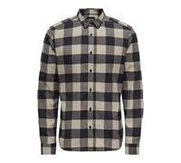ONLY & SONS Onsgudmund LS Checked Shirt Noos Camicia, Navy Scuro, M Uomo