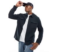 ONLY & SONS camicia giacca in felpa con dettaglio tasca blu navy M