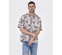 ONLY & SONS - Camicia grigia-Grigio M