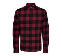 Only & Sons Camicia 'Gudmund' rosso ruggine / nero Uomo Only & Sons S rosso ruggine / nero