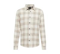 Only & Sons Camicia 'Gudmund' talpa / bianco lana, Taglia XL