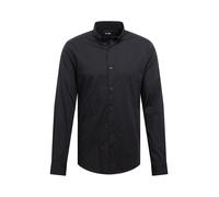 ONLY & SONS Maglietta da Uomo ONSPOPLIN BTN Down LS Exp RE, Nera, L, Nero, L