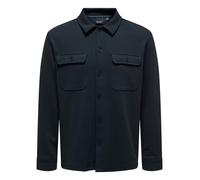 Only & Sons Camicia 'Newkodyl' blu scuro Uomo - Abbigliamento - Taglie comode - Camicie da uomo Only & Sons S