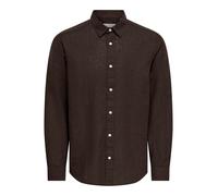 Only & Sons Camicia 'ONSCAIDEN' marrone Uomo Only & Sons XS