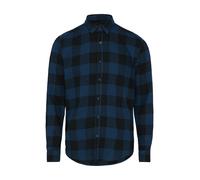 Only & Sons Camicia 'ONSGudmund' genziana / nero Uomo Only & Sons M genziana / nero