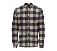 ONLY & SONS Onsgudmund LS Checked Shirt Noos Camicia, Navy Scuro, XL Uomo