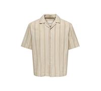 Only & Sons Camicia 'ONSWalker' beige / beige scuro Uomo - PROMO - Camicie da uomo - Camicie casual Only & Sons M