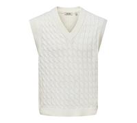 Only & Sons Canottiera bianco Uomo - Abbigliamento - Pullover e cardigan - Pullover Only & Sons L