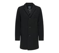 Only & Sons Cappotto di mezza stagione 'Jaylon' nero, Taglia S