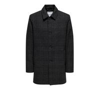 Only & Sons Cappotto di mezza stagione 'ONSJacob' antracite / nero Uomo Only & Sons S antracite / nero