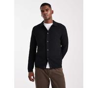 ONLY & SONS - Cardigan nero testurizzato a rombi XL