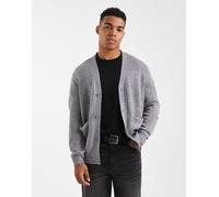 ONLY & SONS - Cardigan vestibilità comoda color grigio medio M