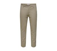 Only & Sons Chino Beige Uomo Nicky Pete, beige, 30W x 34L