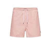 ONLY & SONS - Pantaloncini da bagno in seersucker color corallo a righe-Rosa L