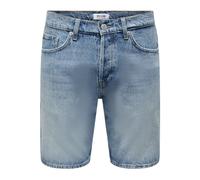ONLY & SONS - Denim Bermuda Shorts - - Shorts - Uomo - Blu - M