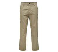 Only & Sons Edge Carpenter Straight Pant Marrone - Taglia 31-45 Abbigliamento